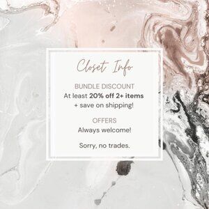 Closet Info/Meet The Posher